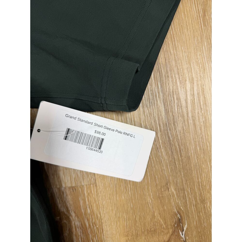 Lululemon Grand Standard Short Sleeve Polo Green L New - Picture 4 of 4